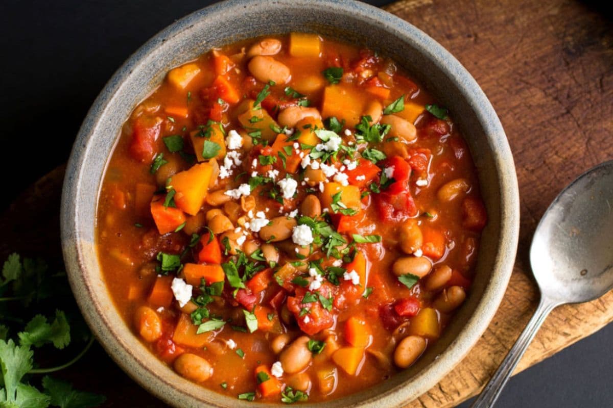 Vegetarian Chili Soup VEGAN