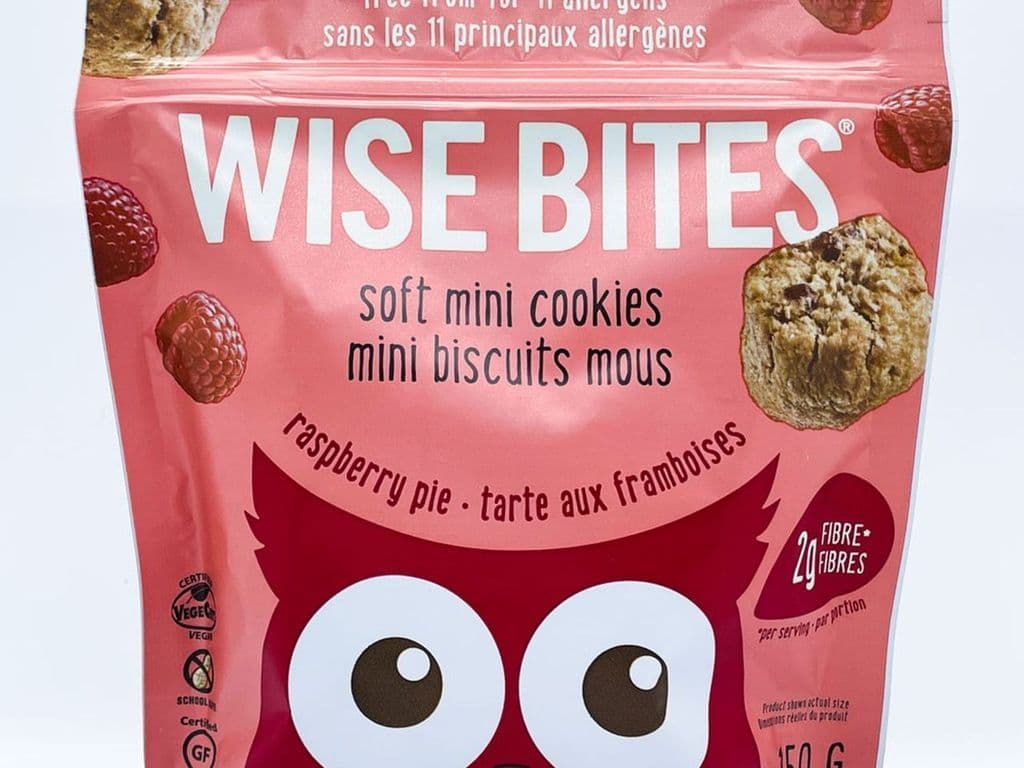 WISE BITES MINI COOKIES RASPBERRY PIE 150G