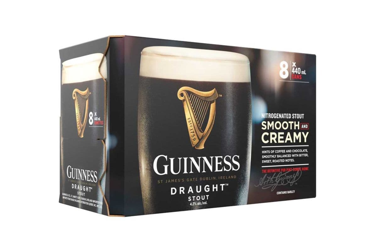 Guinness Draught (8 Pack) (8 x 440ml)
