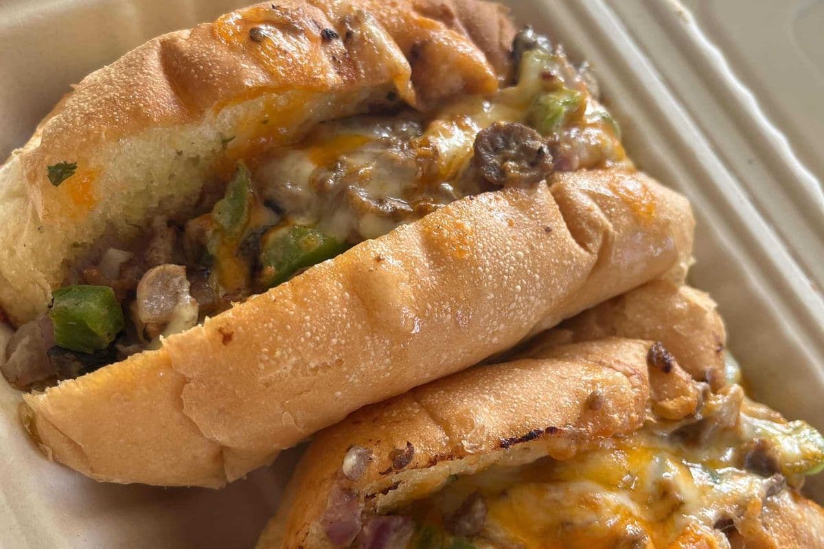 Toasted Philly Cheesesteak Sub