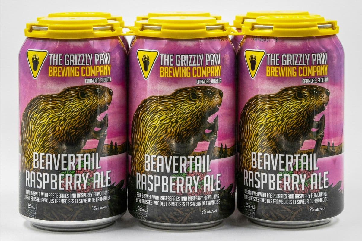 Grizzly Paw Raspberry Ale (6 x 355ml Cans)