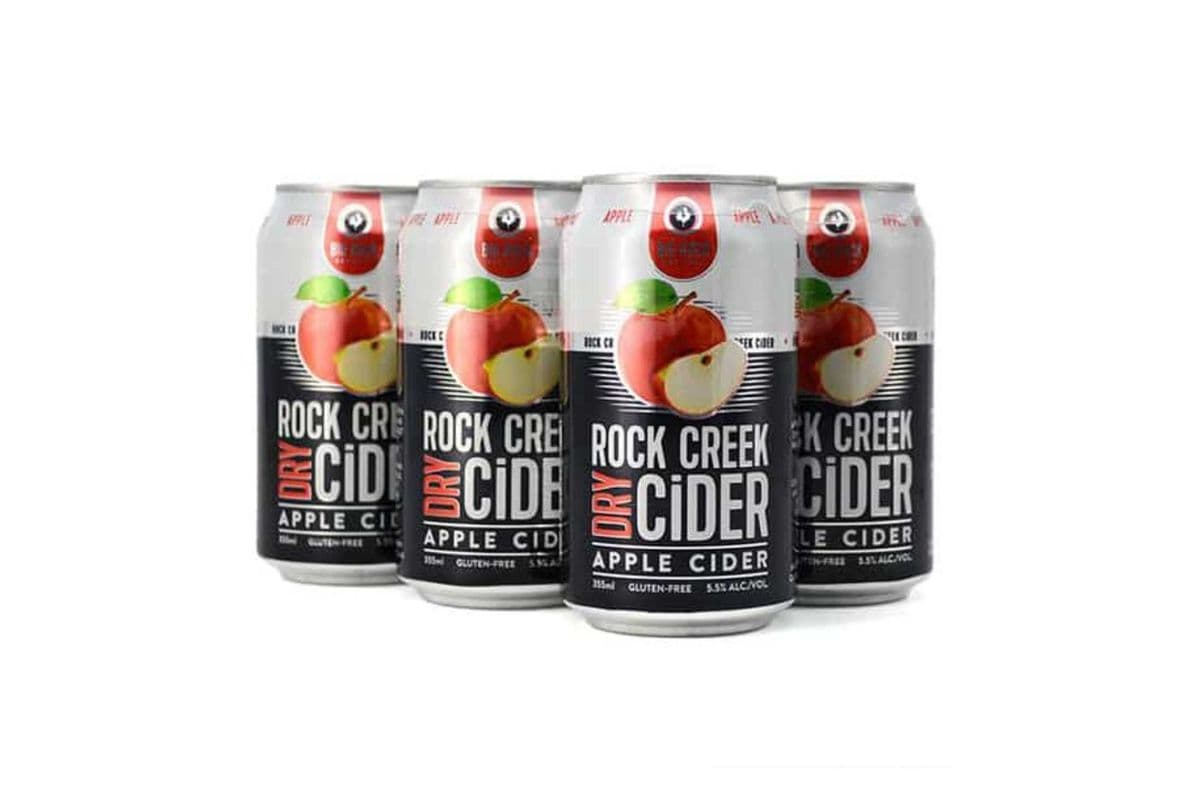 Rock Creek Dry Apple Cider (6 Packs) (6 x 335ML)