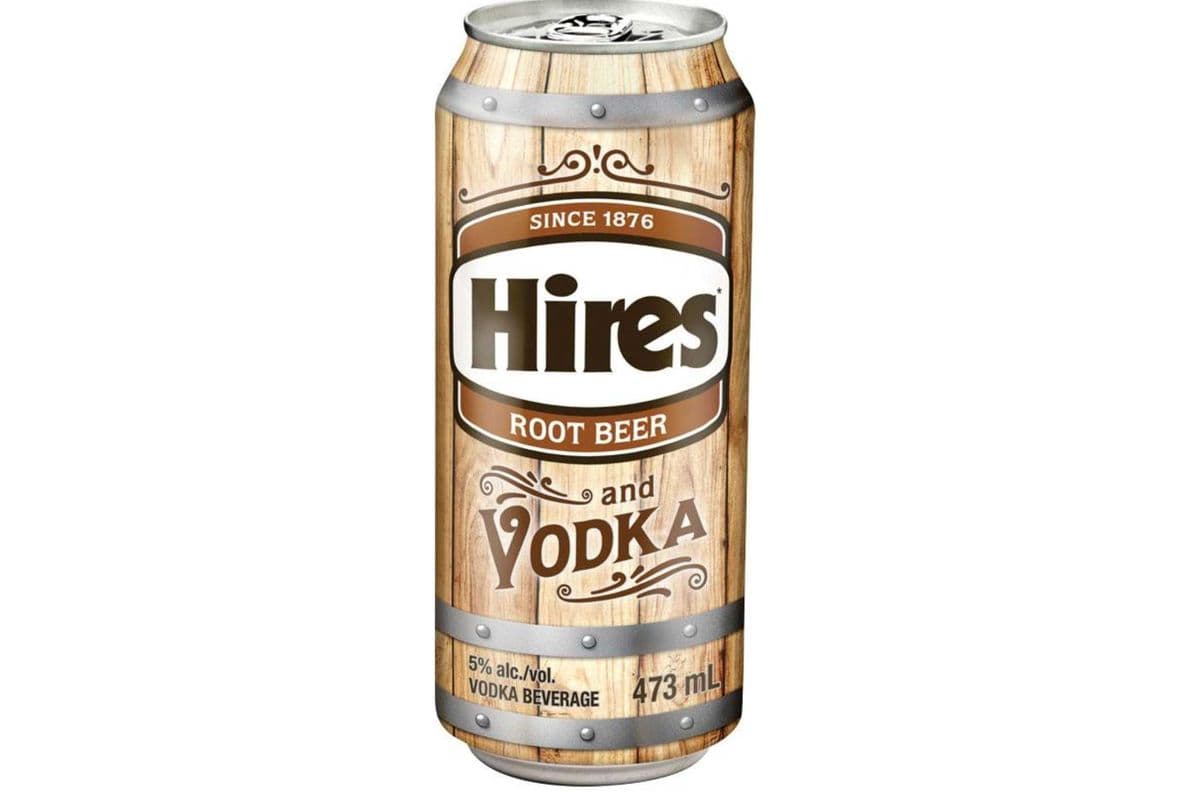 HIRES ROOT BEER AND VODKA (1 x 473ml)