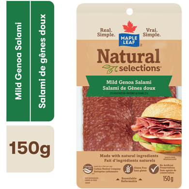 Natural - Salami De Genes doux / Mild Genoa Salami (150g)