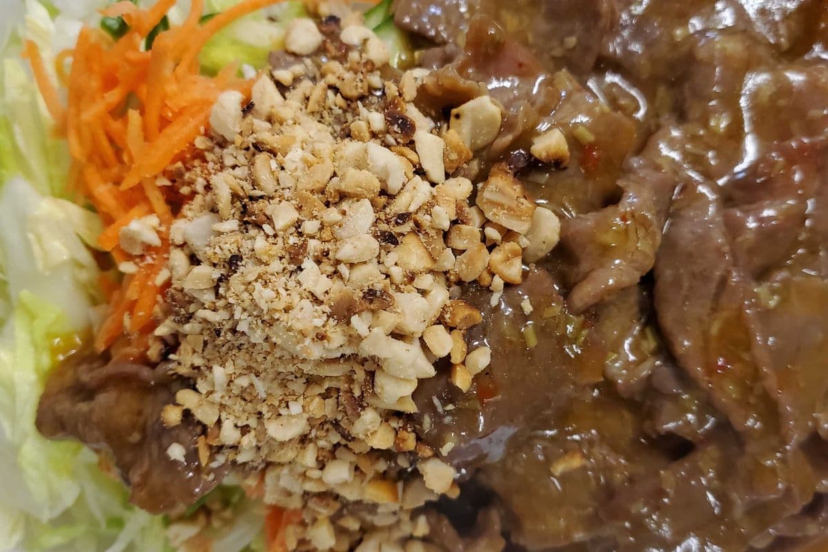 7. Bo Bun / Beef and Lemongrass Noodle Bowl (Protein Options Available)