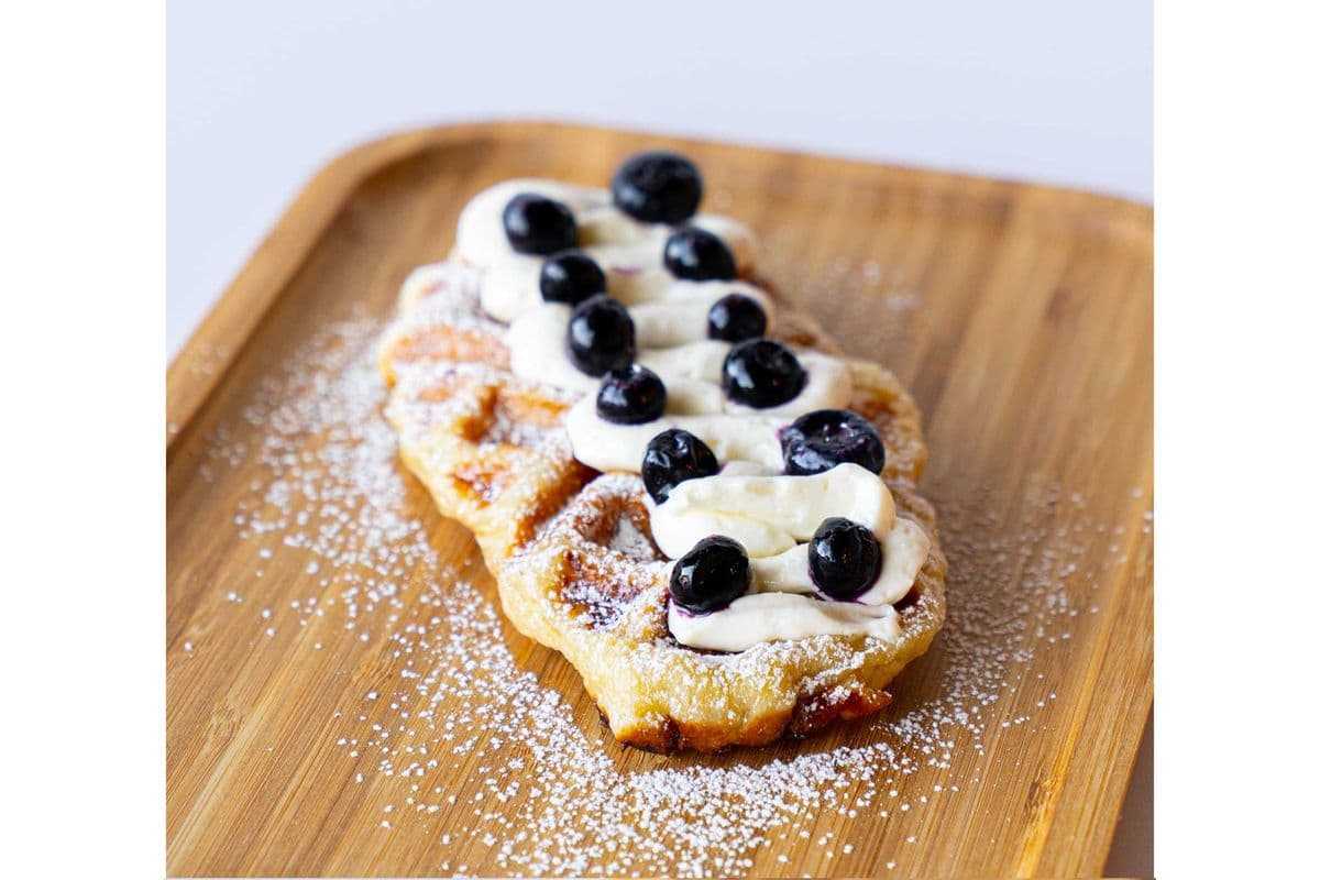 Blueberry Cheesecake Croffle