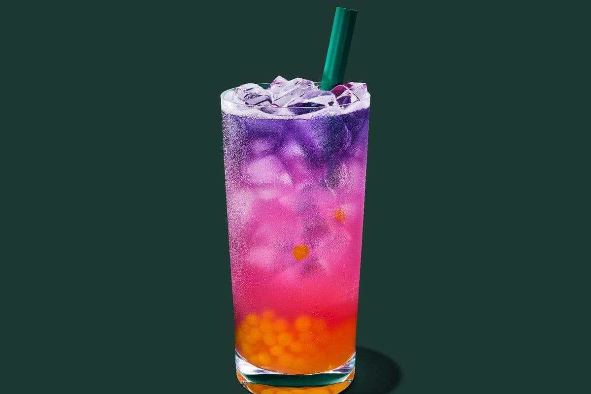 Tropical Butterfly Lemonade Refresher
