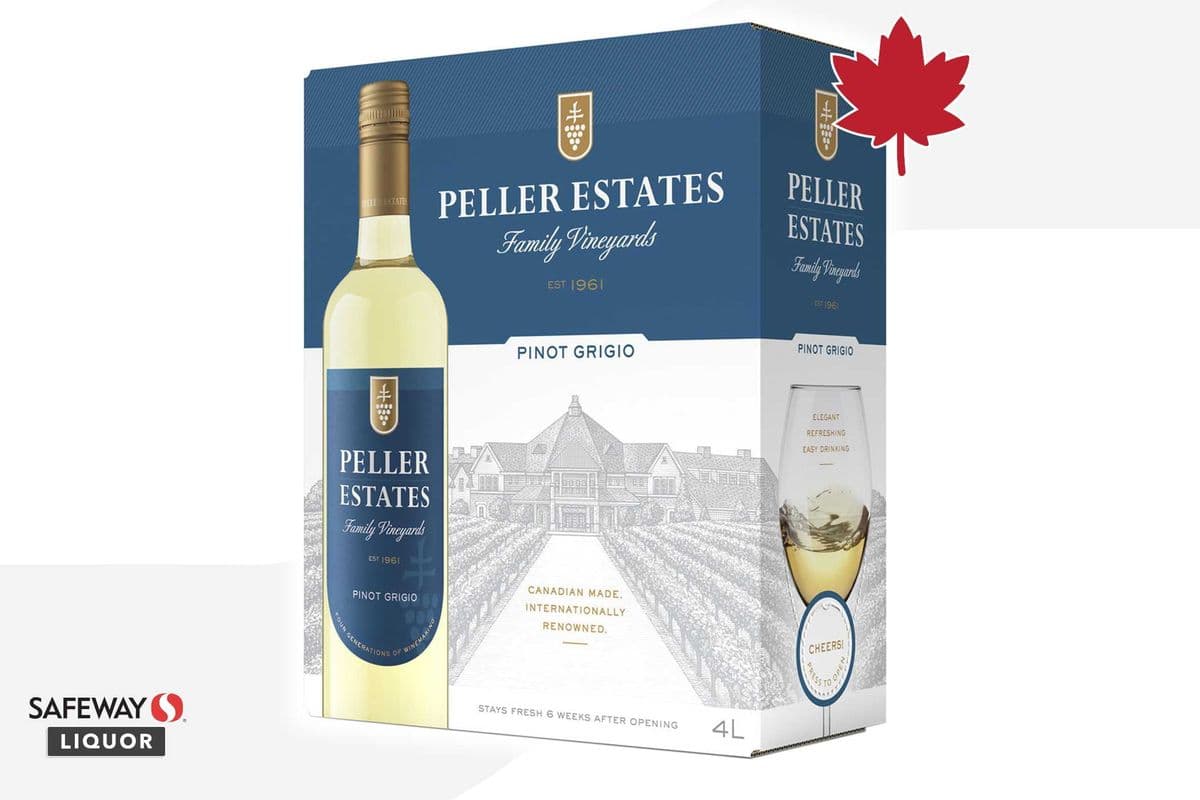 Peller Family Vineyards Pinot Grigio (1 x 4 L)