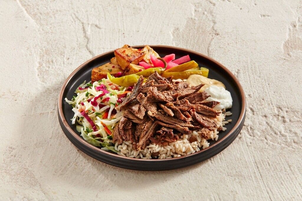 Beef Shawarma Plate / Assiette de shawarma de bœuf