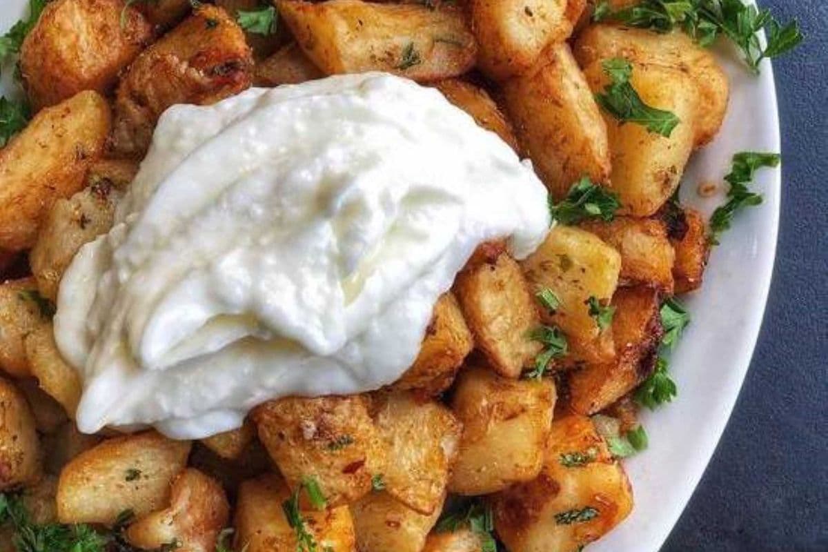 Patates à l'ail / Garlic Potatoes