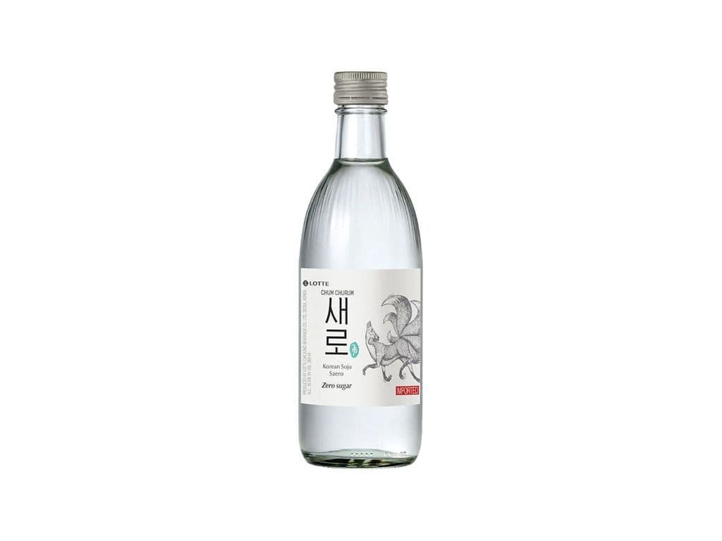 Saero zero, 375ml Soju (16.0% ABV)