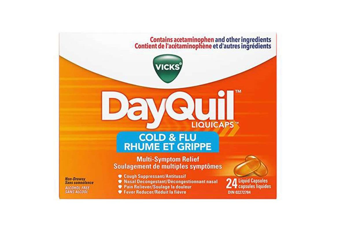 DayQuil Cold & Flu 24 Liquid Capsules