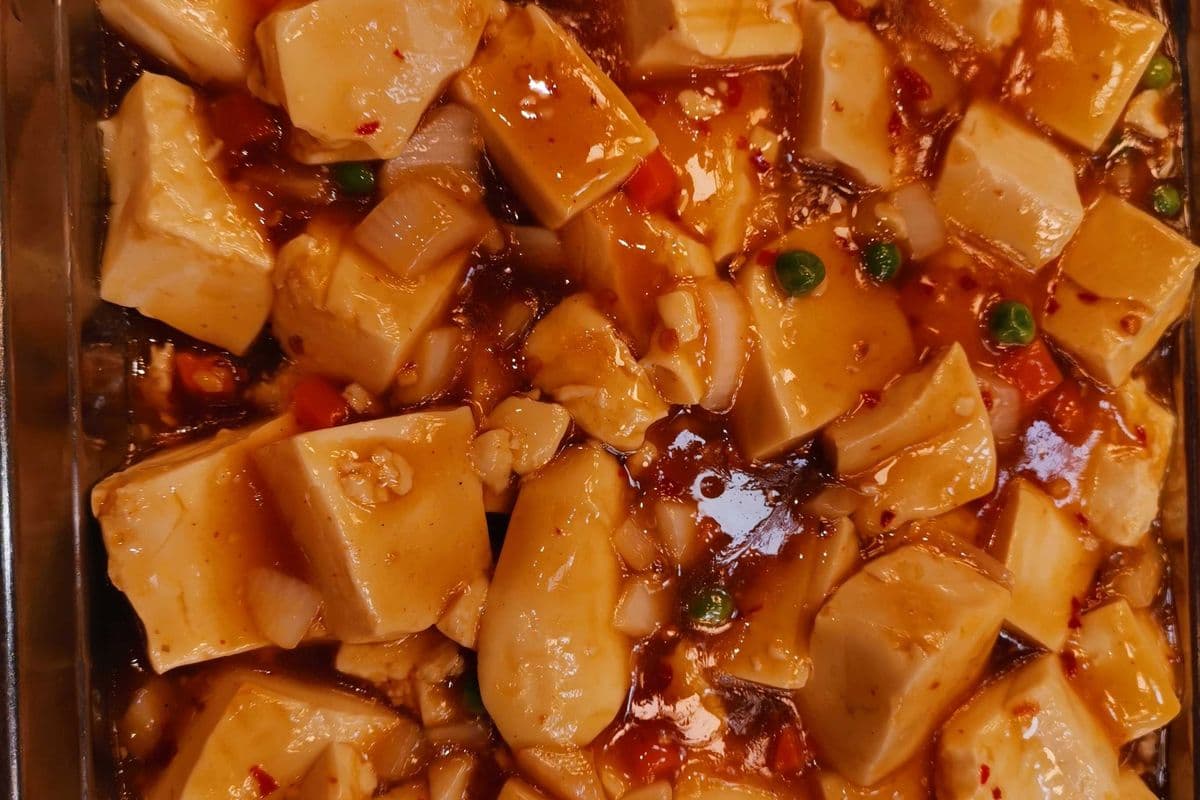 Spicy Steamed Tofu