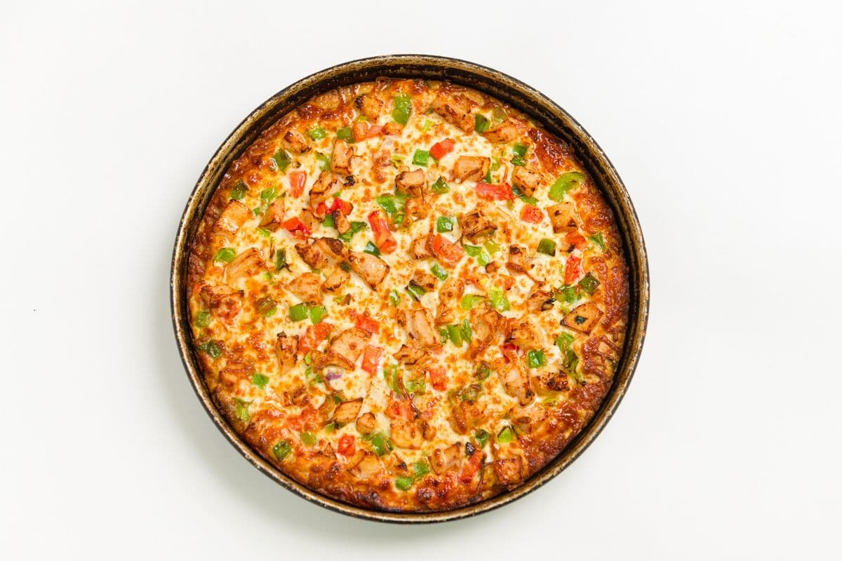 Butter Chicken Pizza