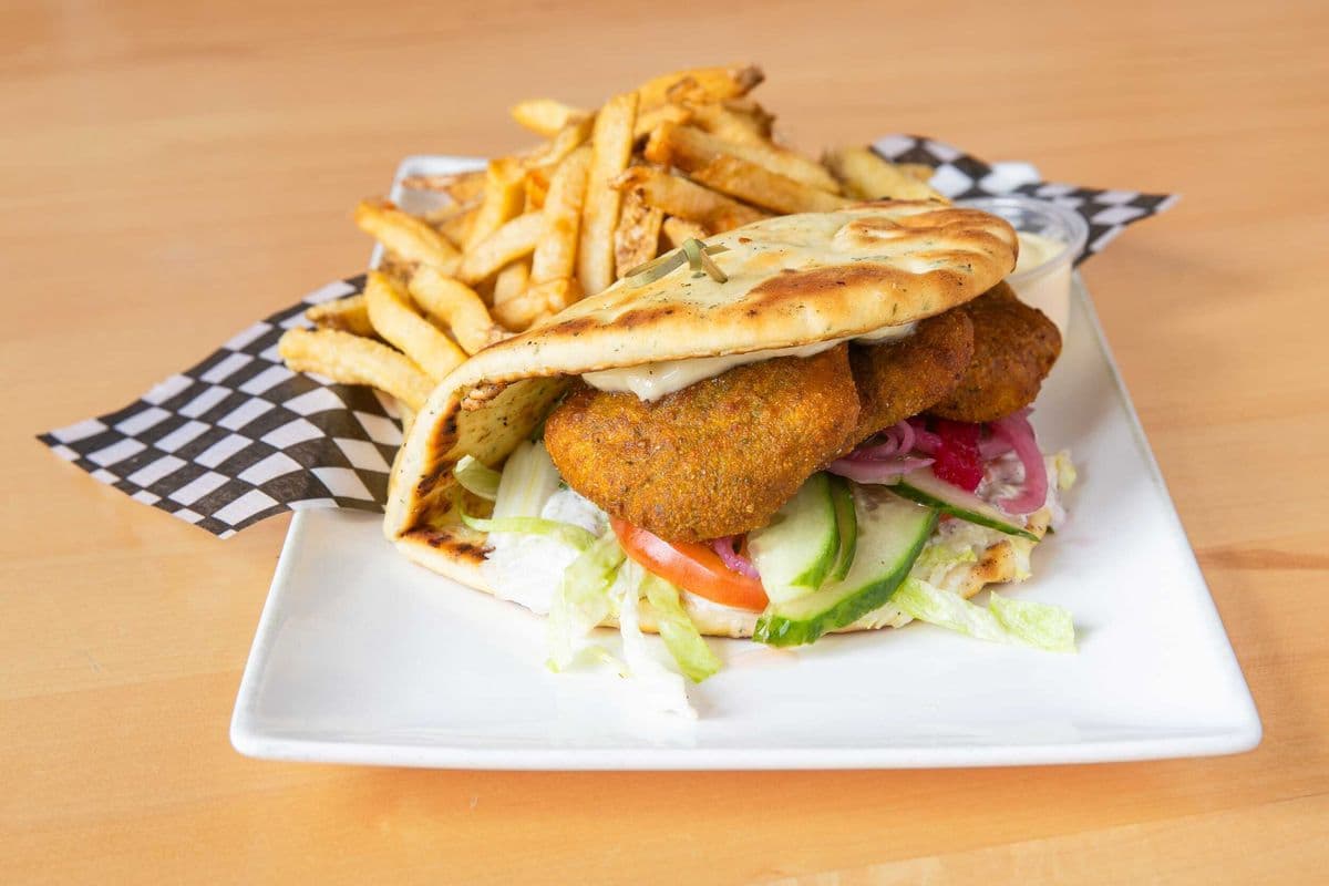 Falafel Naan