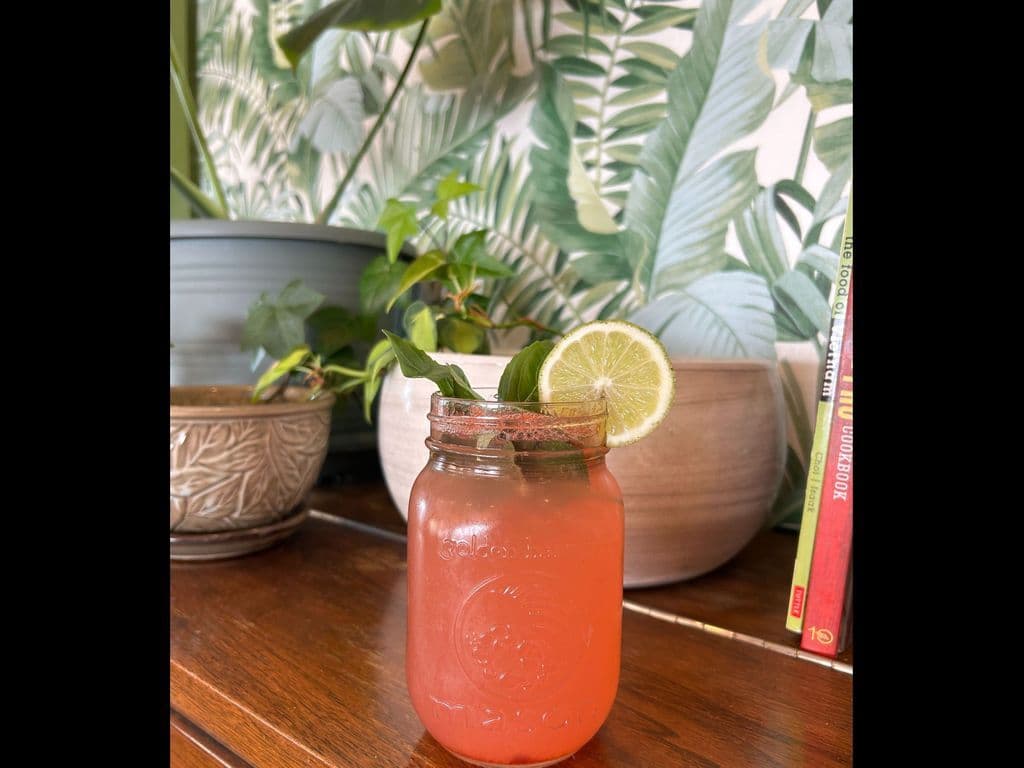Strawberry Basil Refresher*