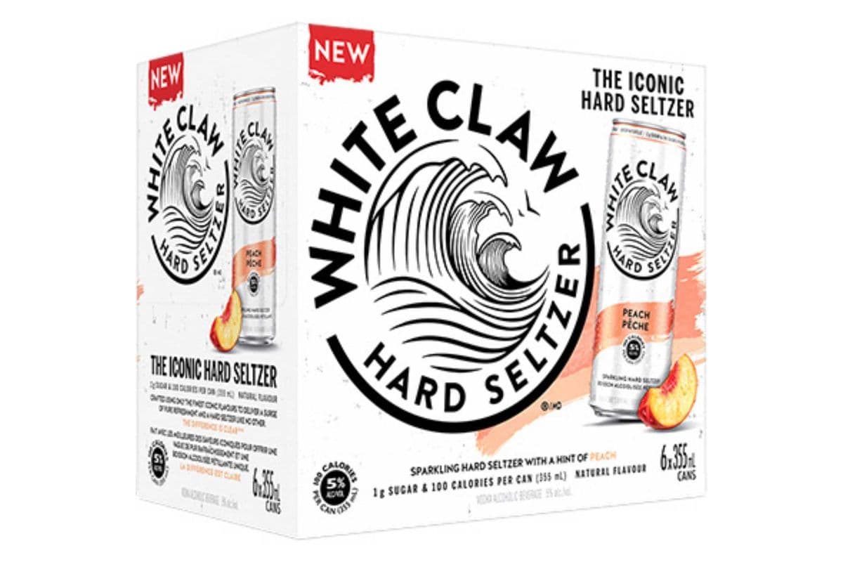 312342 - White Claw Peach (6 x 355ml)
