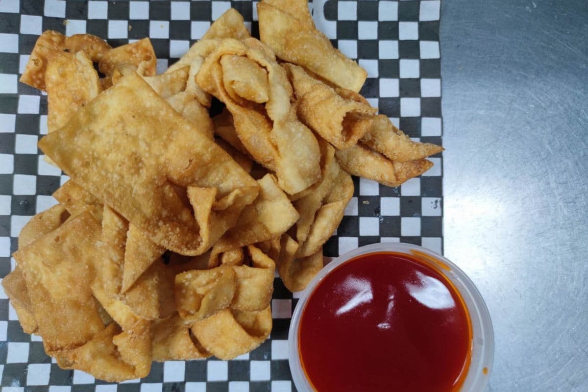 Sweet and Sour Deep Fried Wonton
