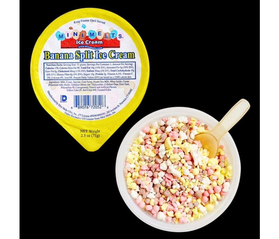 Mini Melts Banana Split Ice Cream (71 g)