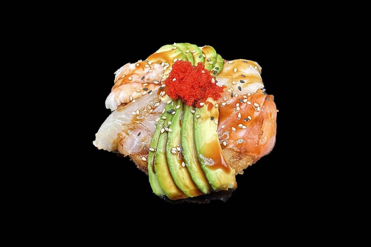 SP6. Rainbow Sushi Pizza