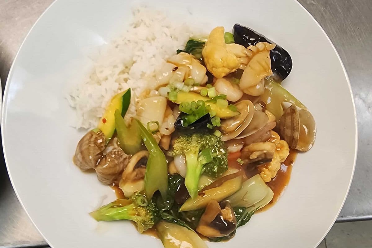 Mixed Seafood Fried Rice