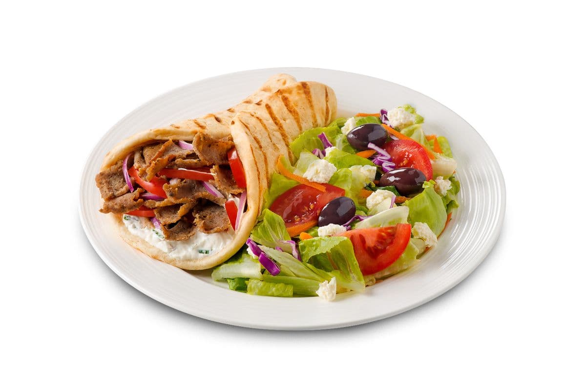 Gyros Pita with Side Salad