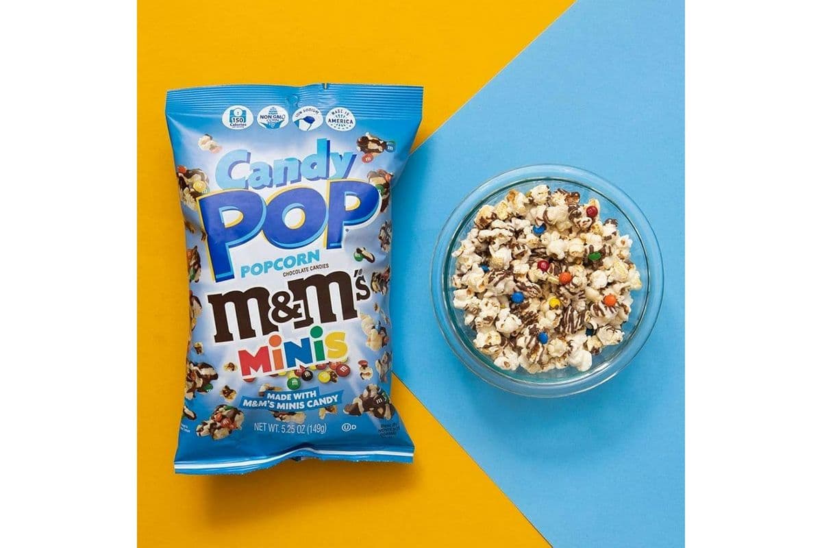 Candy Popcorn M&M's