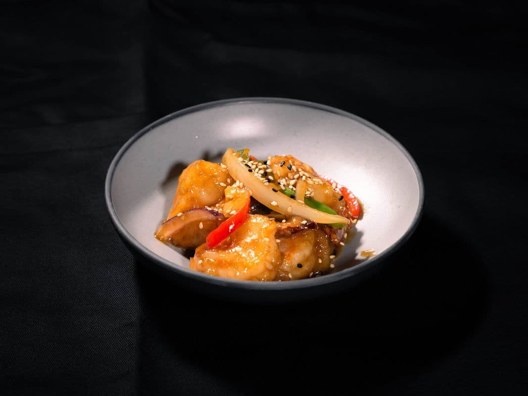 Stir-fried Shrimp With Sichuan Peppercorn Sauce