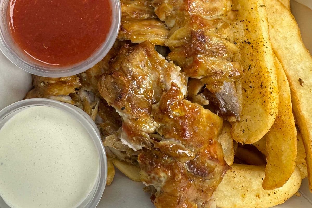 BOX MEAL OF Chicken Shawarma & Fries