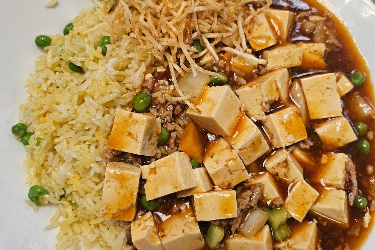 Mapo Tofu with Rice