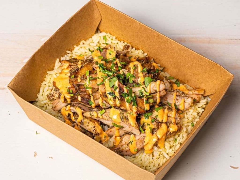 Chicken Gyro Box + Rice