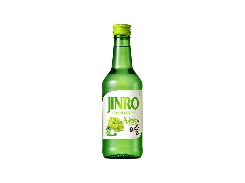 Chamisul Green Grape, 360mL Soju (12.0% ABV)