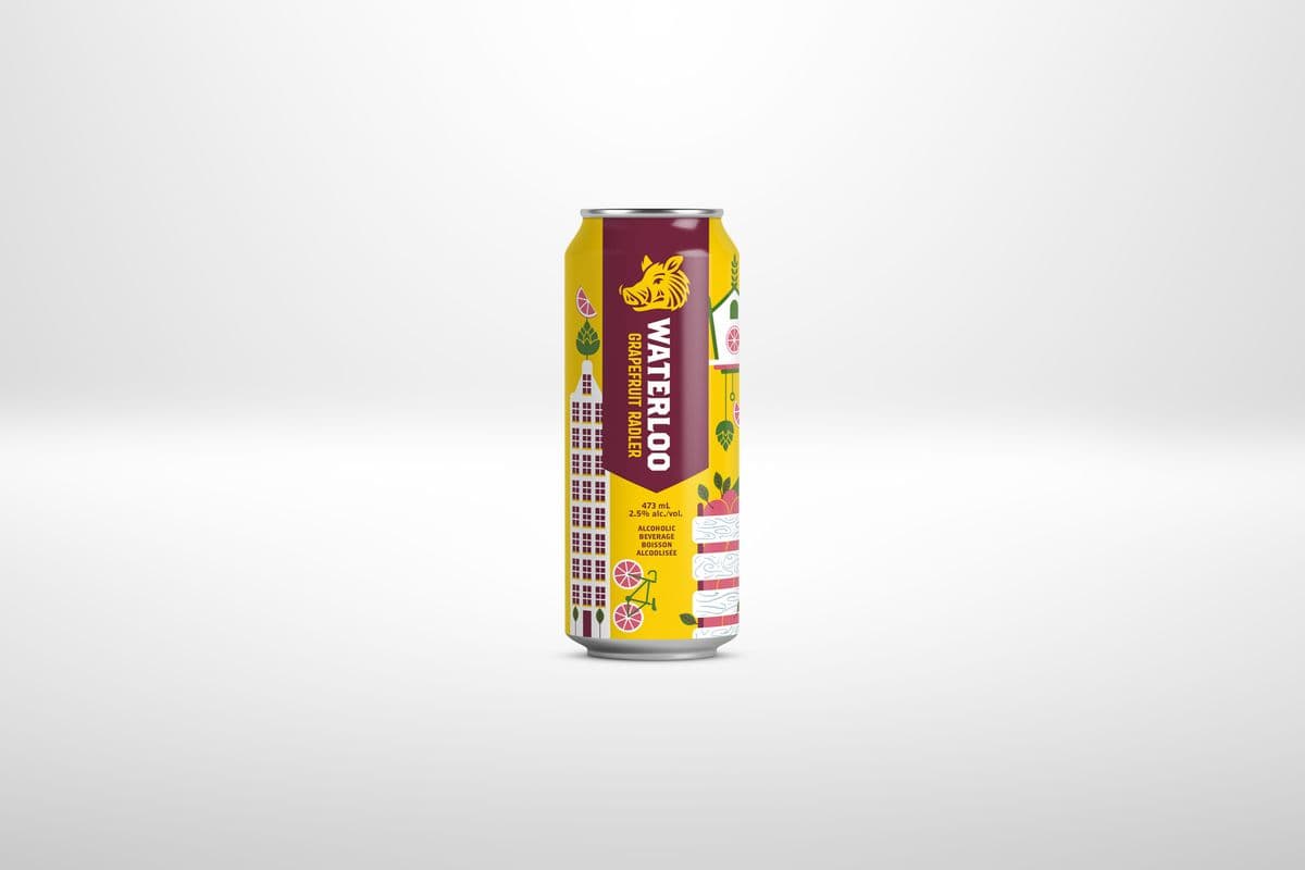 Waterloo Grapefruit Radler (1 x 473 ml)