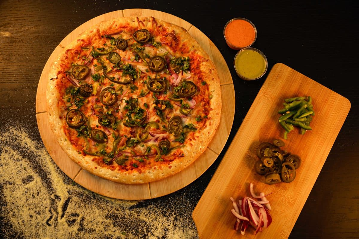 Achari (Indian Pickled) Pizza