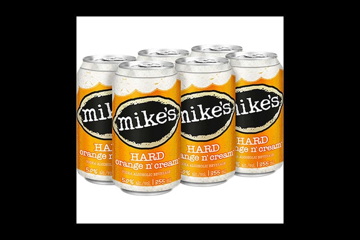 MIKE'S HARD ORANGE & CREAM ( 6*355 ML CANS) (6 x 355ML)