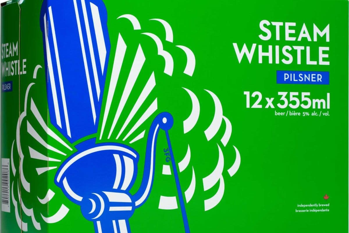 STEAM WHISTLE PREMIUM PILSNER (12 PACK) (12 x 355ML CAN)
