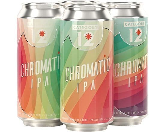 Category 12 Brewing Chromatic IPA, 4 x 473 ml