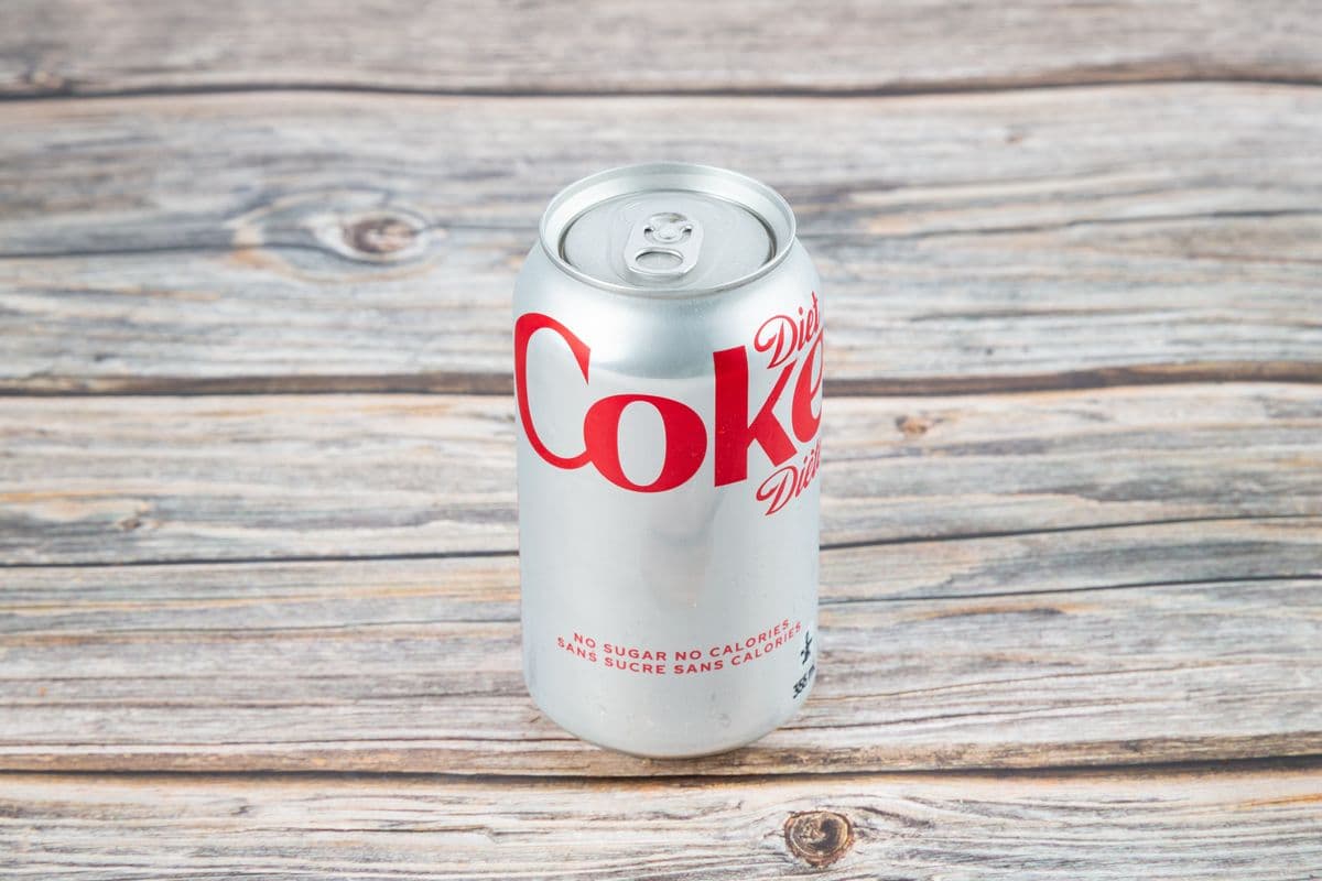Canned Diet Coke