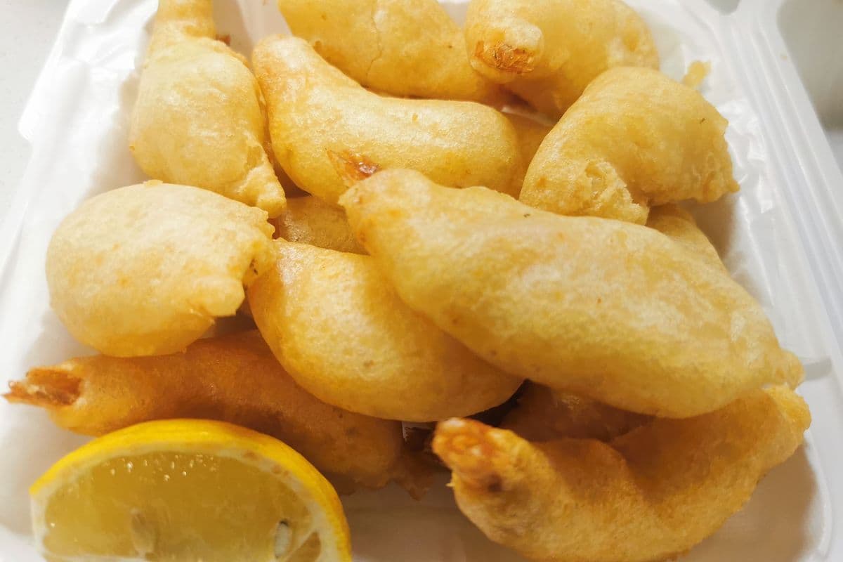 Deep Fried Prawns