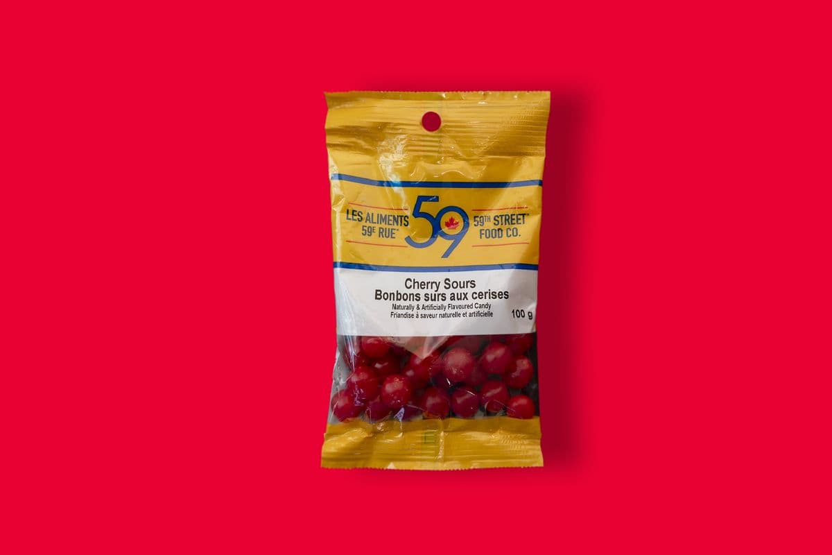 59th Street Cherry Sours (100g) - 77158