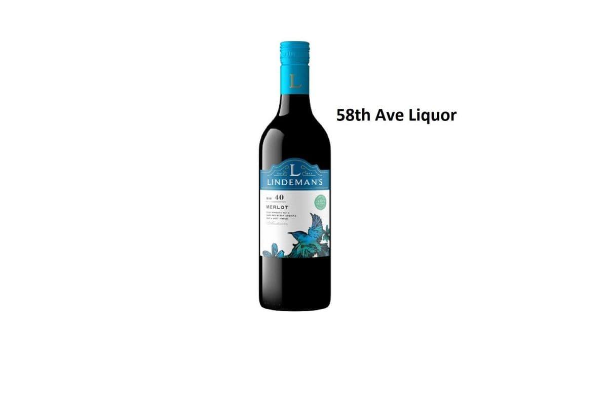 LINDEMANS BIN 40 MERLOT 750ML (1 x 750ML)