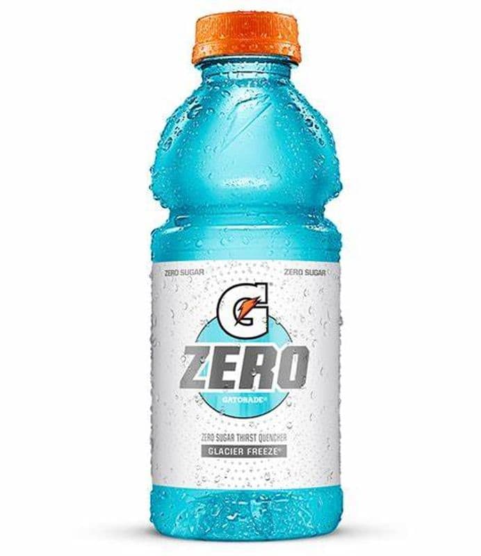 G Zero Gatorade Boisson Glacier Freeze 591ml/  G Zero Gatorade Boisson Iceberg 591ml