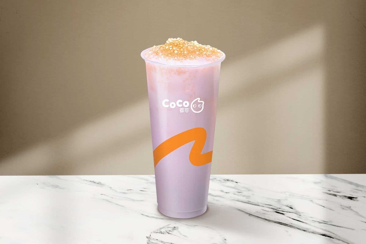 Sago Taro Milk Tea
