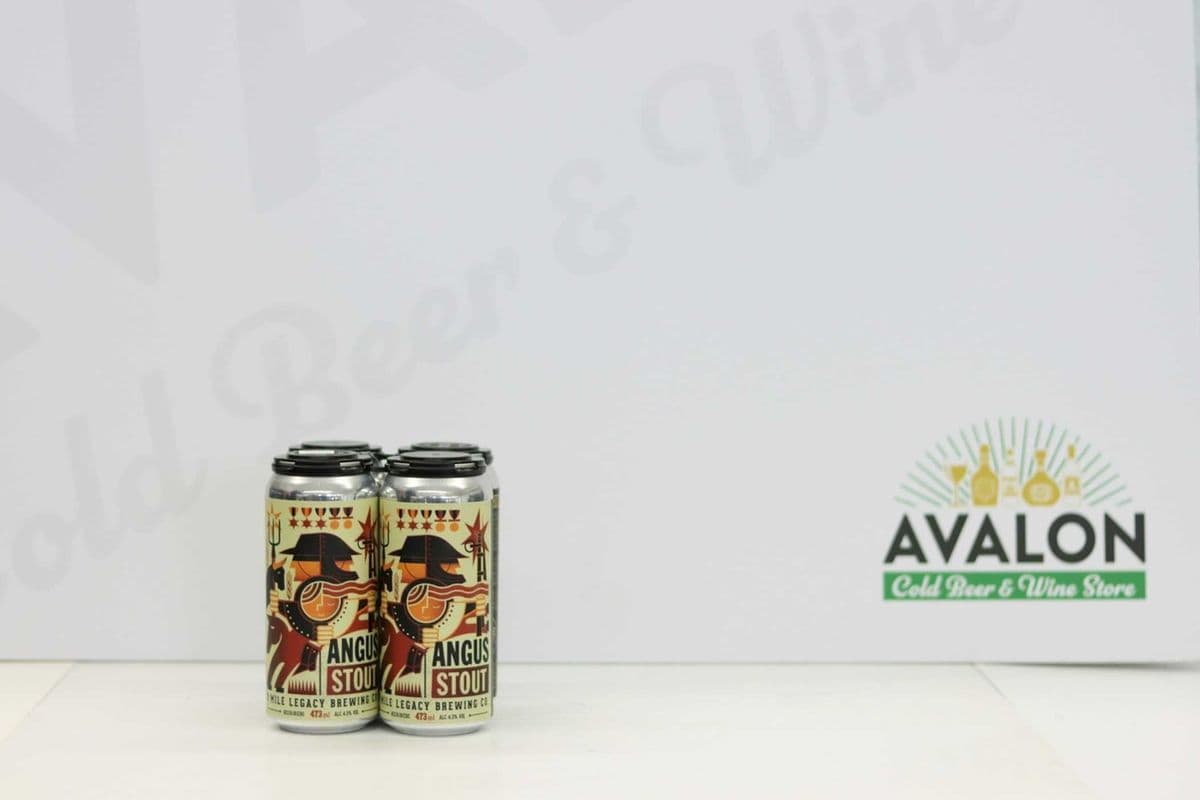 9 Mile Legacy Angus Stout 4 Pack Cans (4 x 473ml)