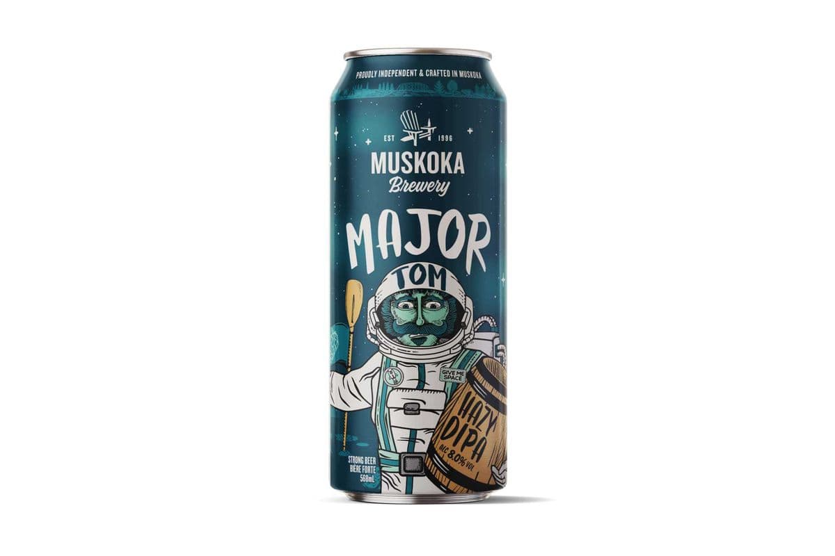 Muskoka Brewery Major Tom Hazy DIPA 568ml (1 x 568 ml)