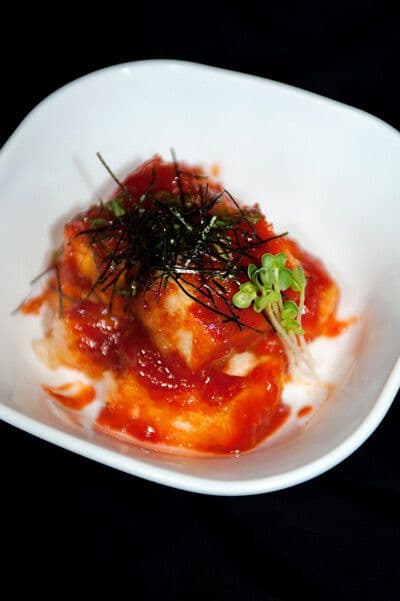 Spicy Agedashi Tofu