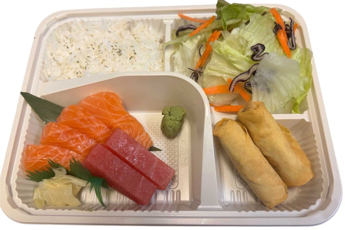 DB8) Sashimi and Tempura Bento