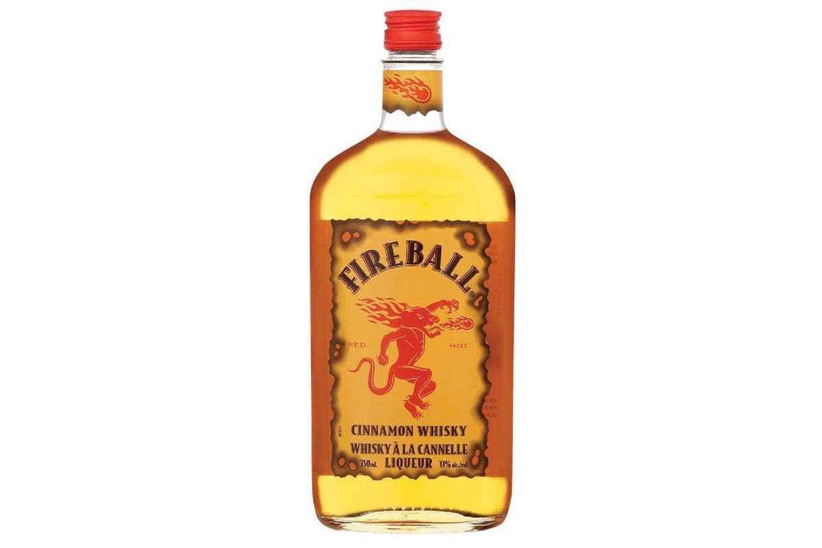 Fireball Cinnamon Whisky 750 ml (1 x 750 ml)