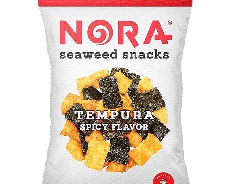 NORA SNACKS SEAWEED SNACKS TEMPURA 45G