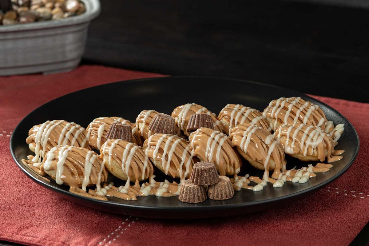 PB & Chocolate Mini Pancakes!